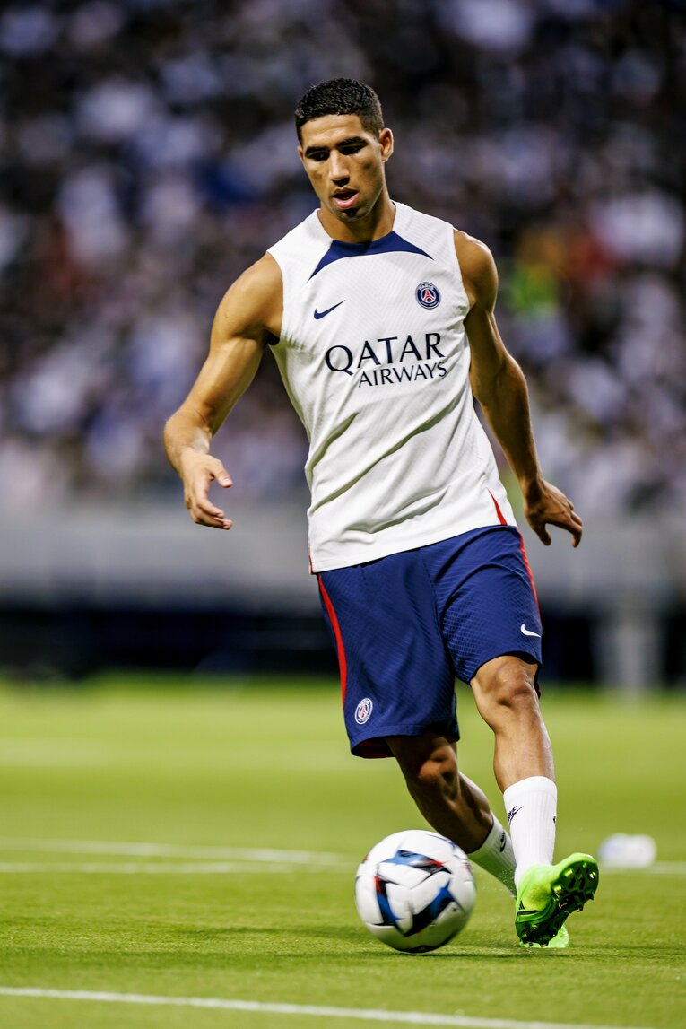 24日、大阪での練習　©Kiichi Matsumoto