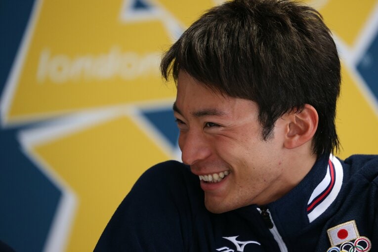 2012年ロンドン五輪 事前記者会見　©︎Takashi Shimizu