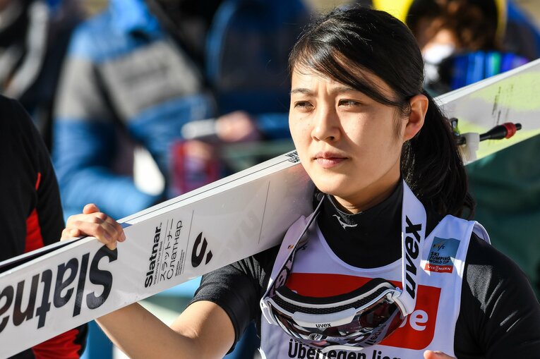 明大時代の丸山。39年ぶりの「唯一の女子部員」という立場での入学だった　©AFLO