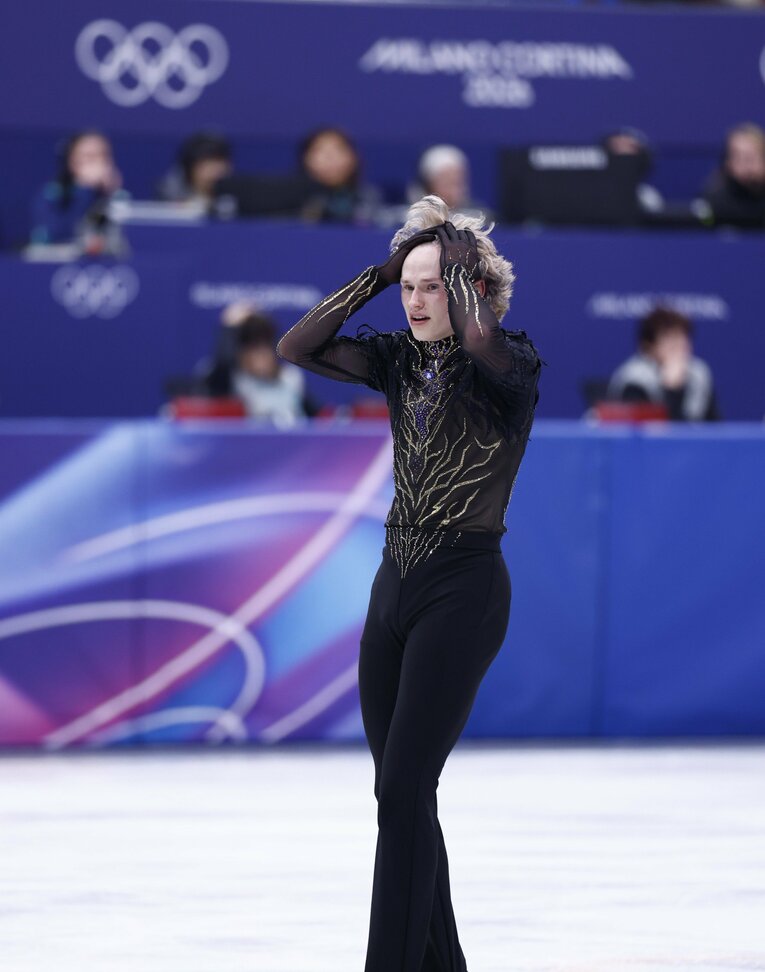 【五輪フィギュアの魔物】ミラノ・コルティナ五輪でのマリニン（写真は右に続きます）　©Sunao Noto/JMPA