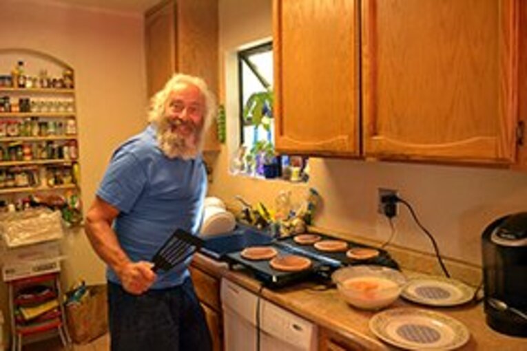 「スペシャルなやつがいいか？」とほほ笑むAnderson氏。 