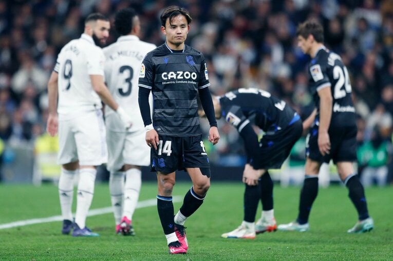 「クボのソックスに穴が！」バルサに続きマドリーも“久保建英が脅威”だった…現地撮影で感じた出色の貢献「クロースが苦虫を」(59)