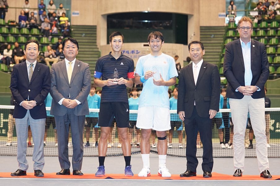 錦織圭も復帰舞台とした下部大会。直面する日本開催減の危機とは?<Number Web> photograph by Hyogo Tennis Association