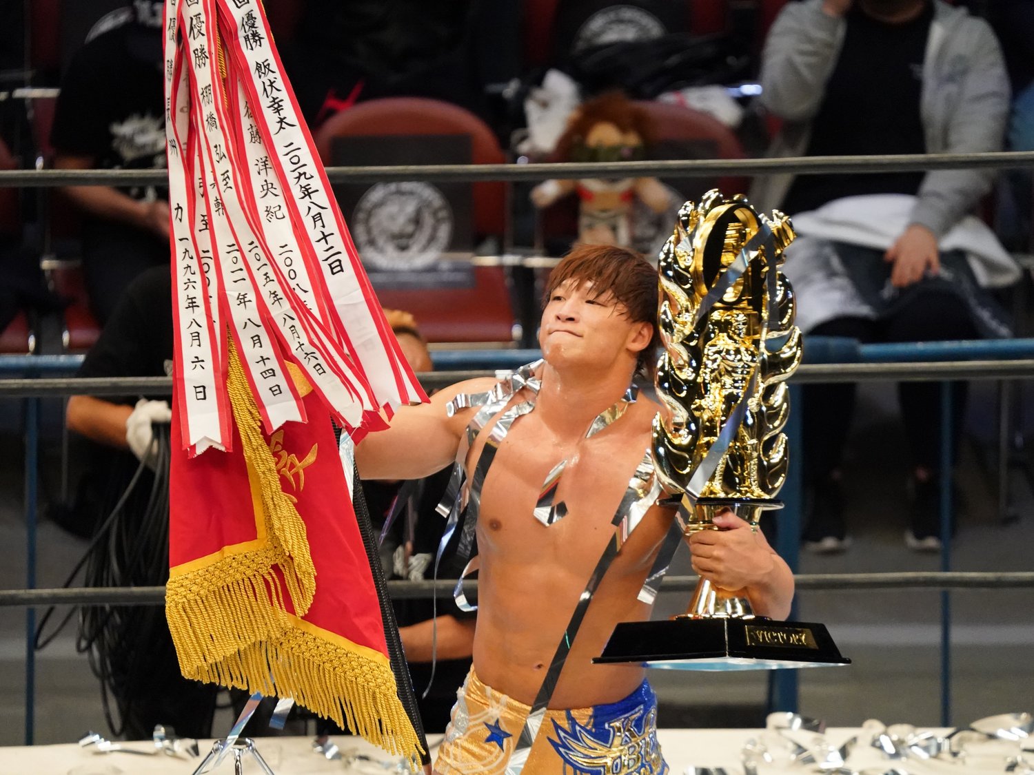 G1クライマックスで連覇を果たしたのは、飯伏を含めて過去に3人だけである