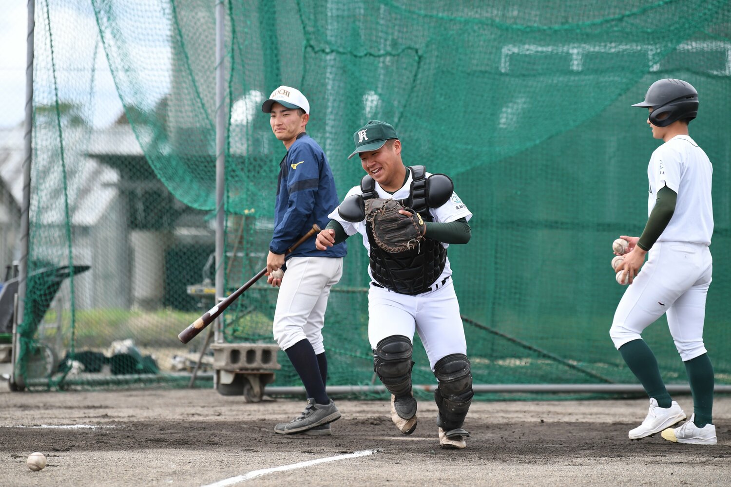 高知農の練習風景 ©Kota Inoue