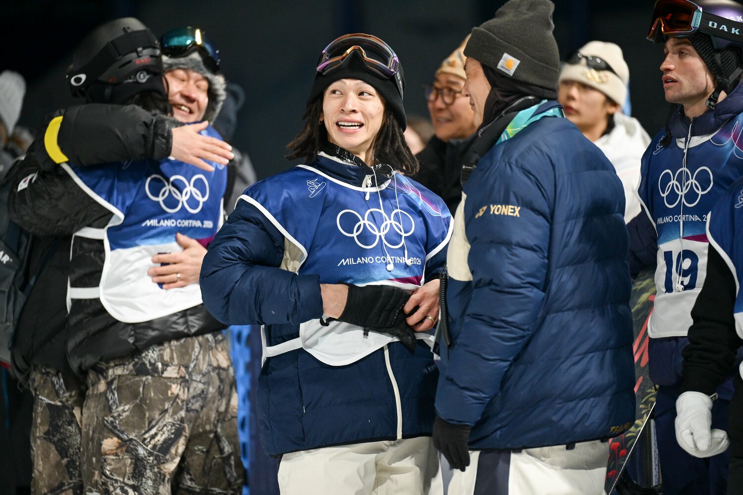 壮絶な戦いに挑んでいると思えぬほどの穏やかな表情を浮かべる平野 ©Nanae Suzuki/JMPA