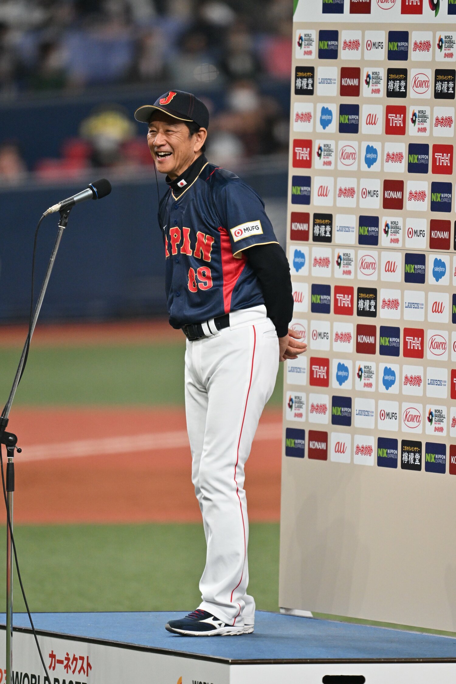 壮行試合、強化試合で様々な打順を試してきた栗山監督。WBC本戦では果たしてどのようなオーダーで臨むのか？　©︎Naoya Sanuki