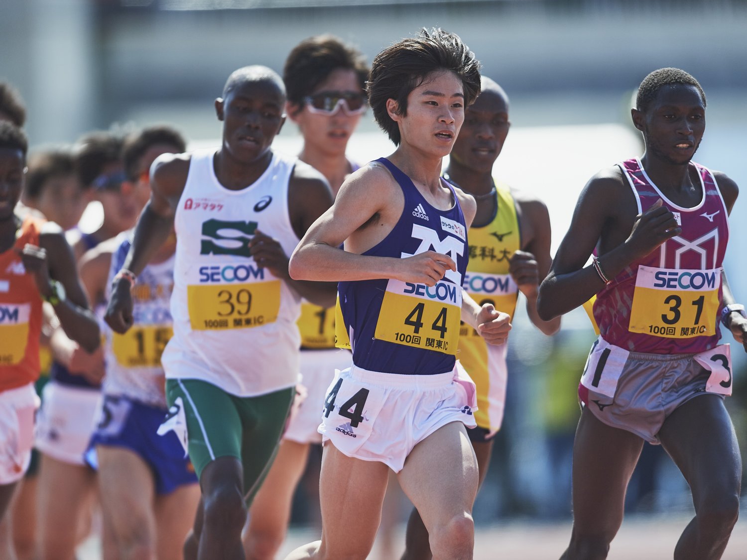 明大の駅伝主将・鈴木聖人（4年）　©Yuki Suenaga