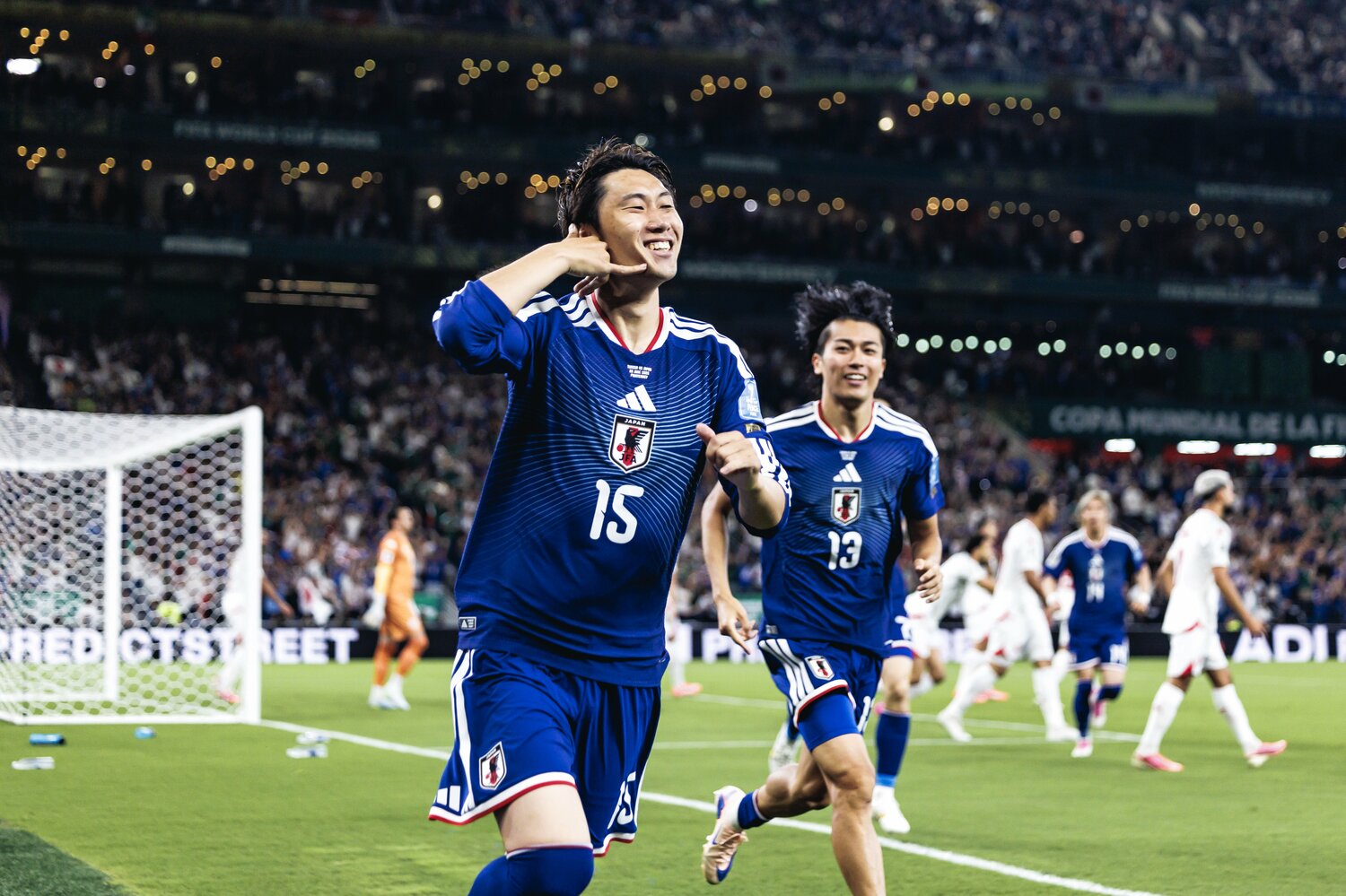 鎌田の先制ゴールによってチュニジアのプランは打ち砕かれた ©Kiichi Matsumoto/JMPA