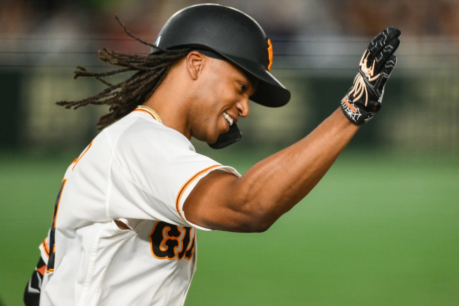 ウォーカーはやはり「当たると飛ぶ」タイプのようだ　©Nanae Suzuki