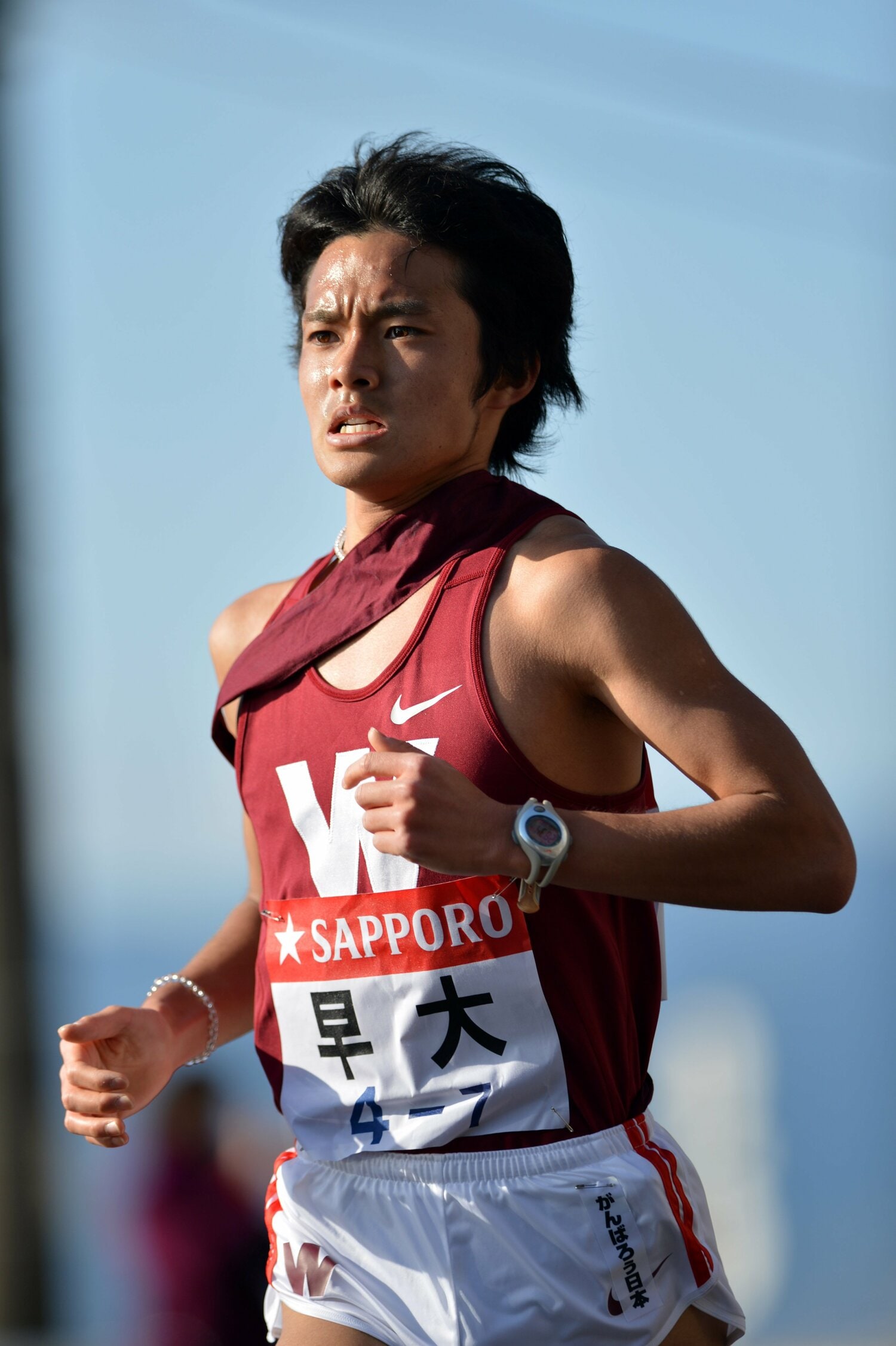 3年時の志方 ©AFLO