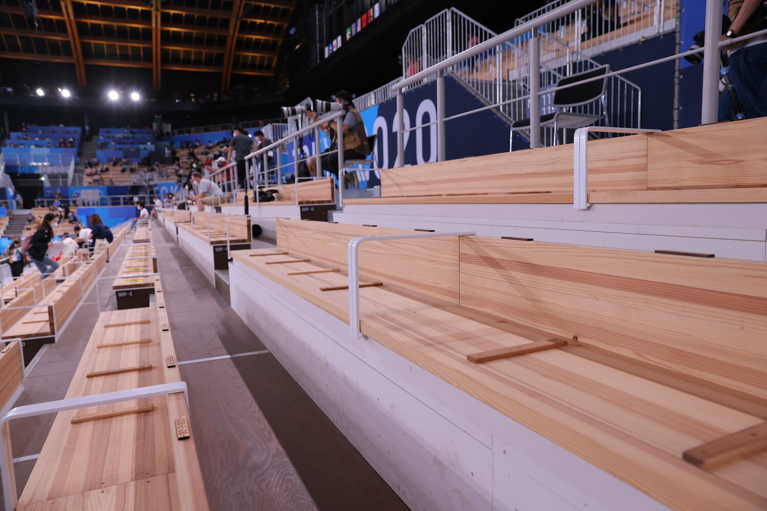 無観客で行われた2020東京オリンピック　©Ryosuke Menju/JMPA