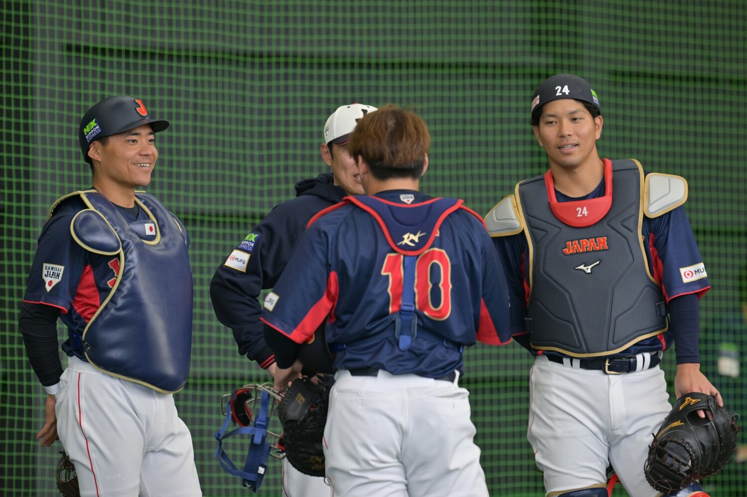 捕手陣　©Hideki Sugiyama