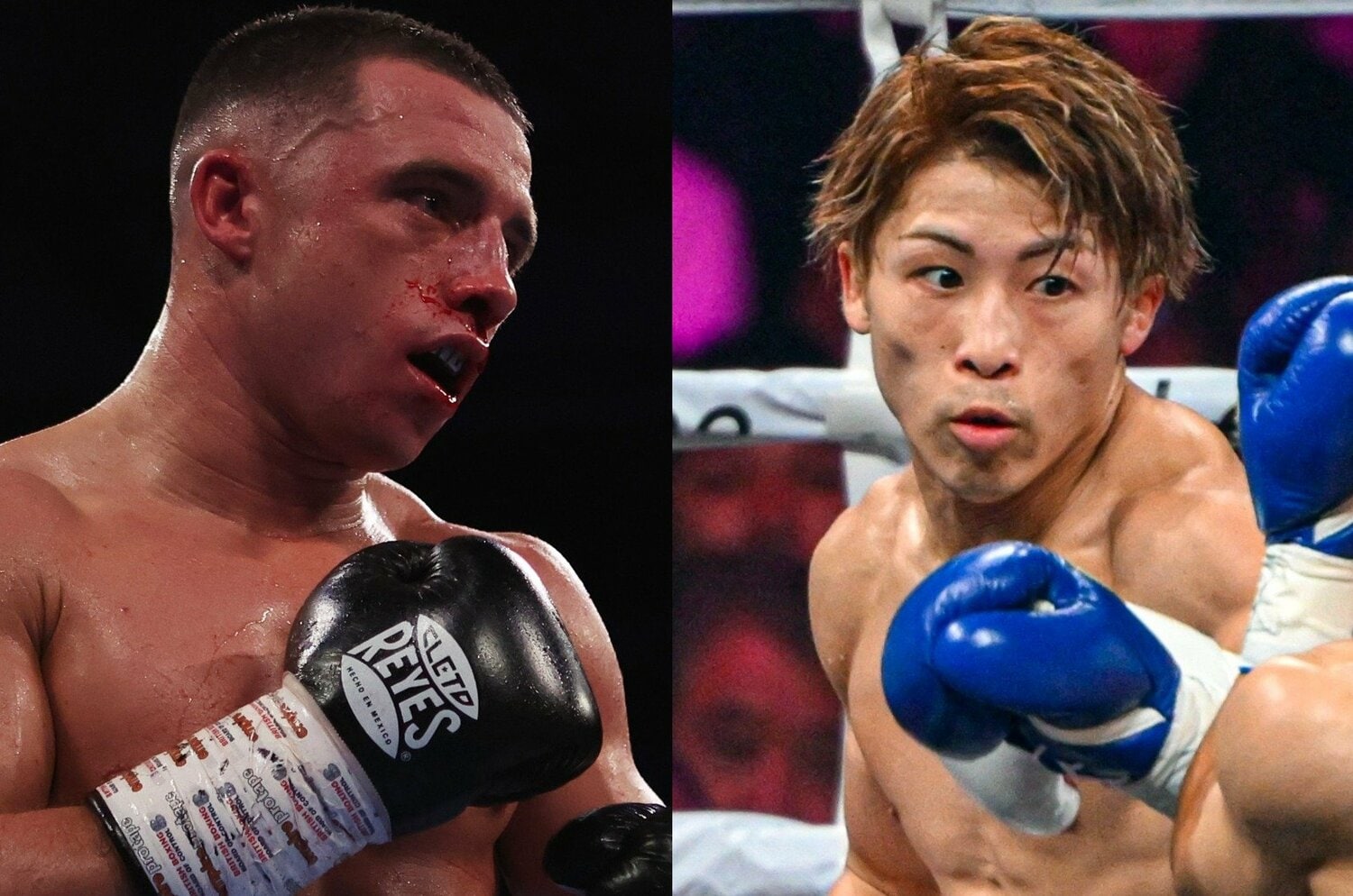 「私の予想では9R以降で…」井上尚弥“最後の挑戦”はフェザー級王者? 老舗スポーツ誌の英国人記者が大予想「ニック・ボールの課題はボディ耐性だ」<Number Web> photograph by (L)Getty Images、(R)Takuya Sugiyama