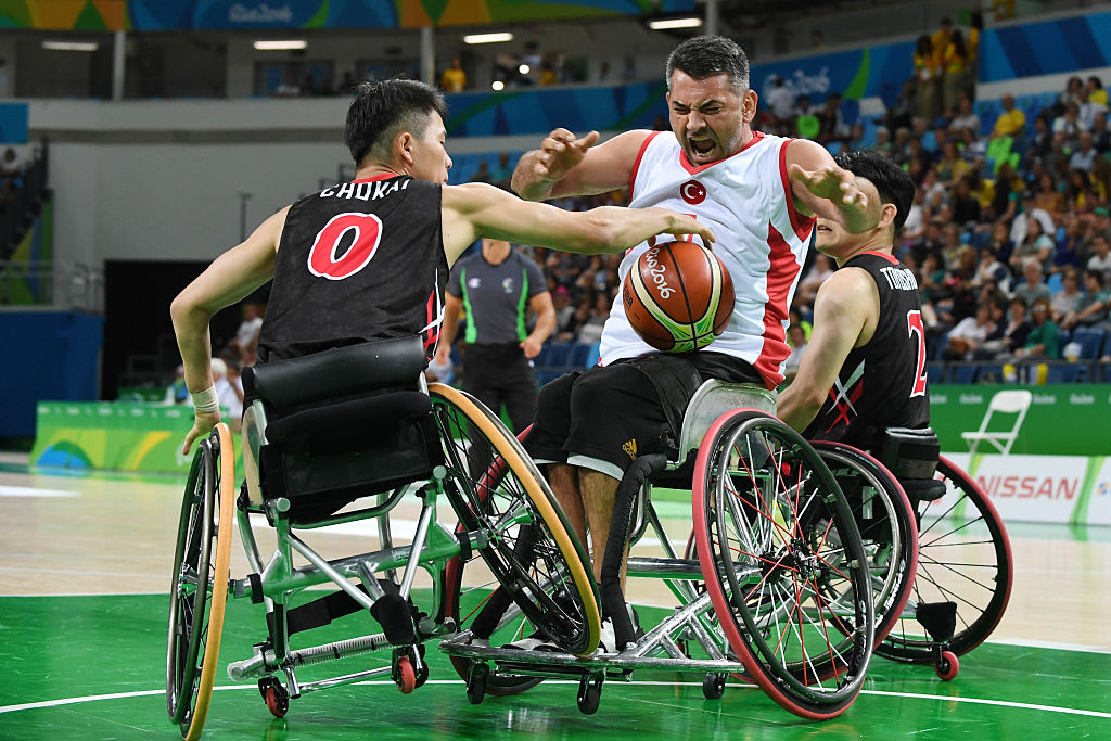 リオパラリンピック時の鳥海（背番号0）　©Getty Images