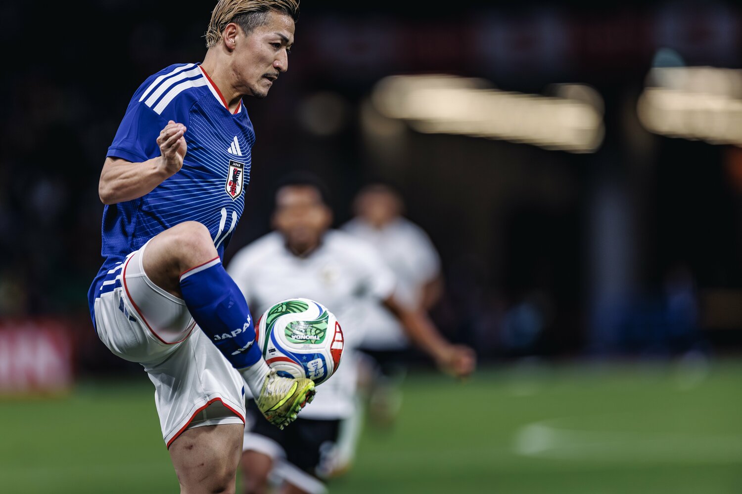 俊足の前田はチュニジアにとって要警戒人物となりえる ©Kiichi Matsumoto