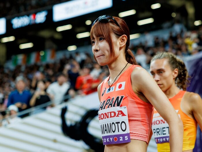 「私、引っ張ります」「えっ、いいの？」世界陸上前夜に山本有真が田中希実にかけた言葉のワケ「自己犠牲で買って出たわけじゃないんです」＜Number Web＞ photograph by Kiichi Matsumoto
