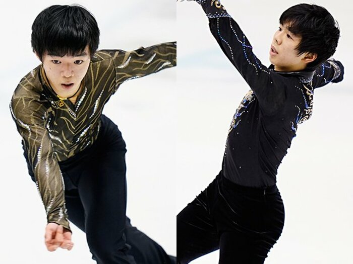 「サラブレッドの堅実さ」鍵山優真と「無茶なほどの爆発力」佐藤駿、2人だけの公式戦詳報＜Number Web＞ photograph by Yukihito Taguchi