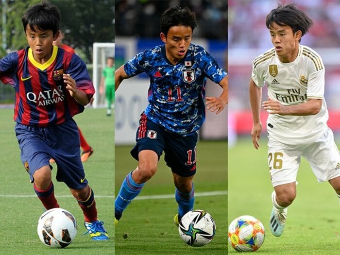 “10歳でバルサに行った”久保建英が20歳に…「爪痕を残さないと生き残れない」スキルもメンタルも規格外な頼もしさ<Number Web> photograph by JMPA/Getty Images(L,R)