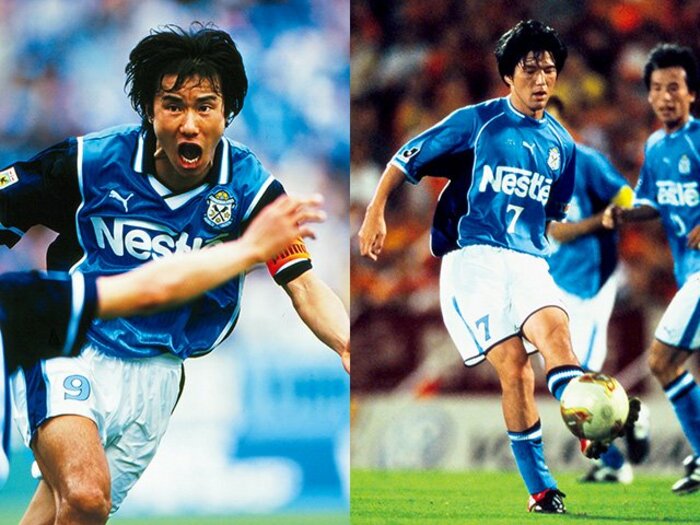 <日本サッカーの理想形>名波浩「泥臭さと華麗さと」2001/2002 ジュビロ磐田<Number Web> photograph by Akio Kubo(Jubilo/Kumafu Media)