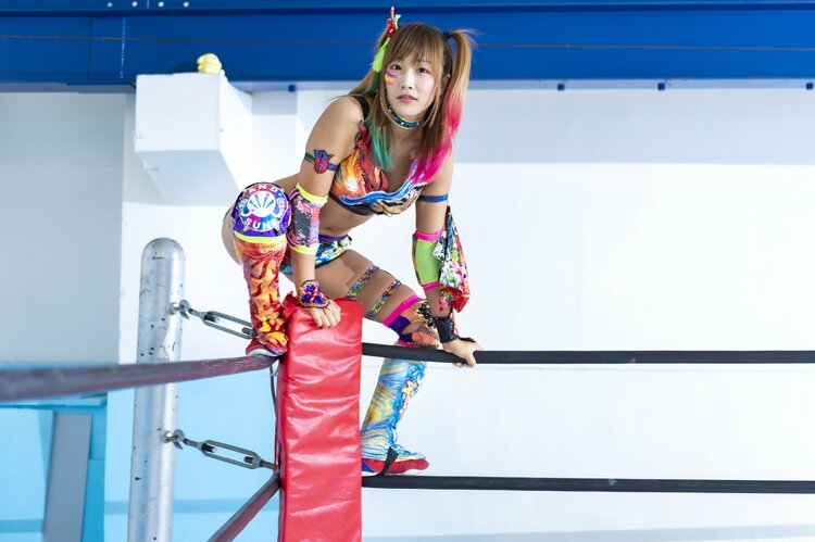 芸能界からプロレスへ 「圧倒的にみんなを幸せに」“傾奇者”ウナギ