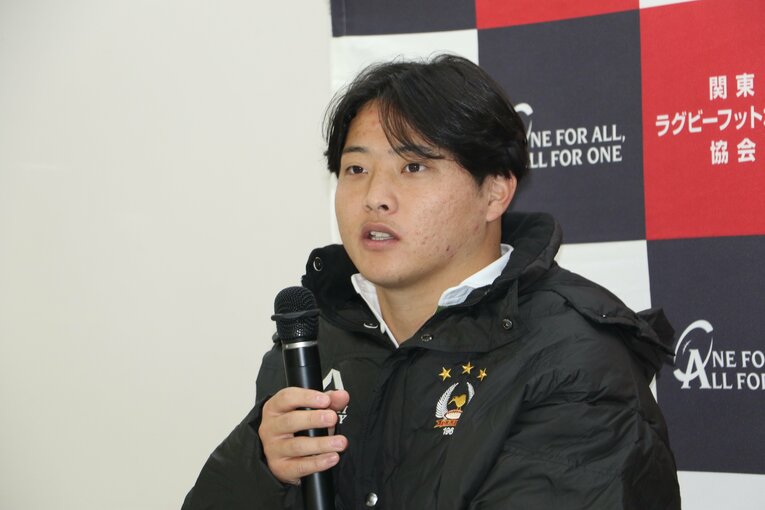 大東大の蓑洞主将　©Nobuhiko Otomo