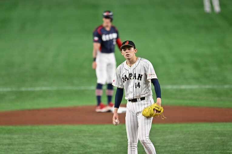 佐々木朗希が快投…チェコ選手「ファールできただけで嬉しかった」©Naoya Sanuki