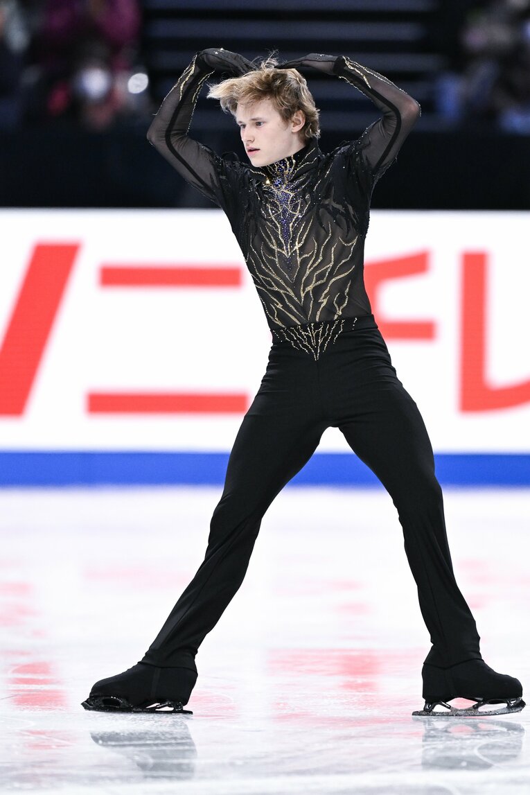 GPファイナルで圧巻の優勝を果たしたイリア・マリニン　©Asami Enomoto