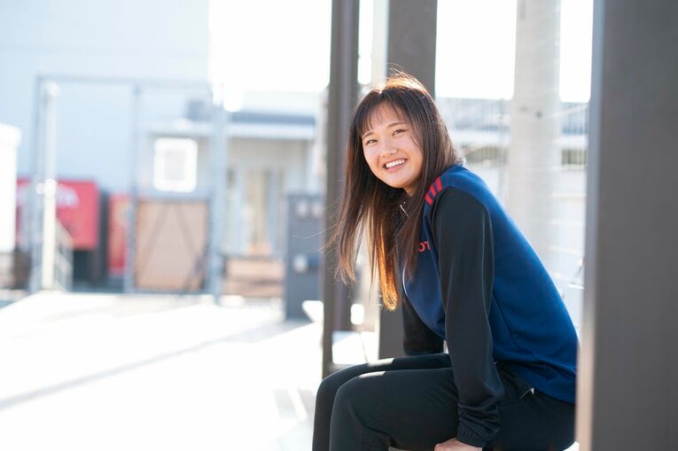 ビーチバレー界のニューヒロイン・秋重若菜の撮り下ろしフォト【スワイプするとそのほかの写真もご覧になれます】　©Tadashi Hosoda