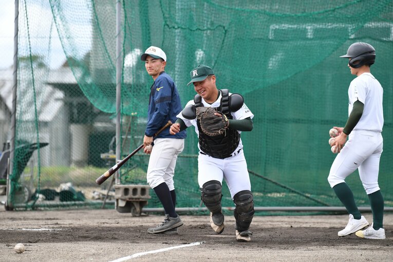 高知農の練習風景 ©Kota Inoue