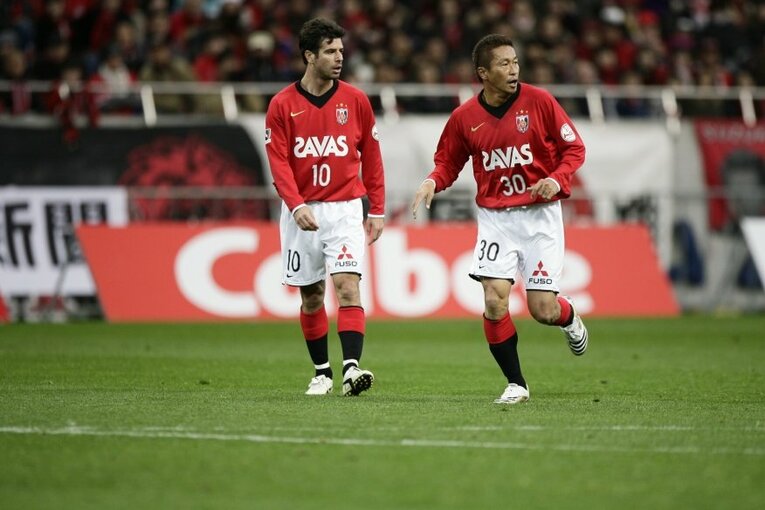 浦和時代のポンテ　©Sports Graphic Number