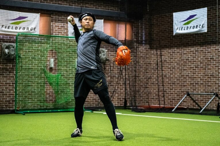 現在は今季からイースタン・リーグに参戦した新潟アルビレックスBCに所属　©Takuya Sugiyama