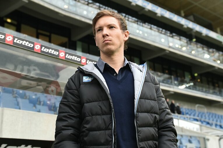 2016年、28歳でブンデス1部・ホッフェンハイムの監督に就任したユリアン・ナーゲルスマン。現在はバイエルン・ミュンヘンの監督を務めている ／ photograph by Getty Images