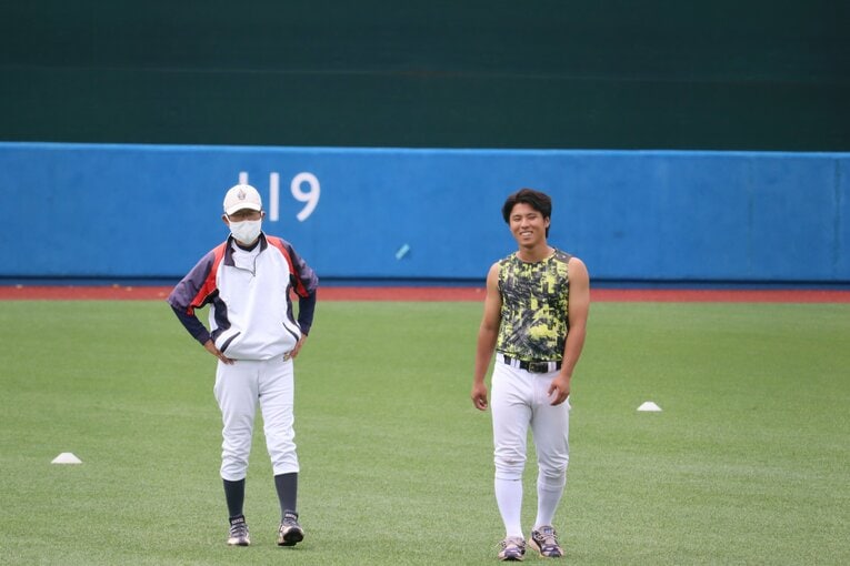 現在の宮﨑仁斗（立教大）　©Genki Taguchi