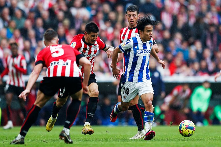 「クボには開幕前から…今はそれ以上の期待だ」MVP→徹底マークで不発も久保建英21歳“バスクダービー両軍サポの熱視線”をカメラマンは見た(46)