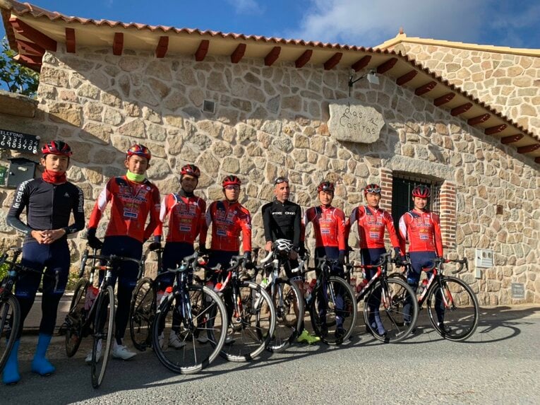 昨年10月、スペイン・バスク地方のレースに参戦©Utsunomiya Blitzen