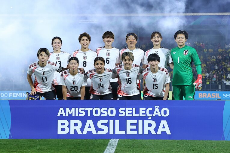 なでしこジャパンのブラジル遠征、第2戦のスタメン　©JFA
