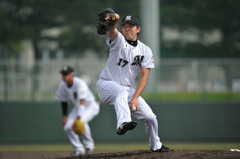 古謝が「理想の投手」として挙げた成瀬善久（横浜高校出身）　©︎Hideki Sugiyama