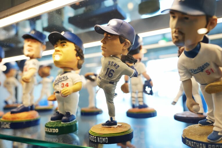 野茂英雄のボブルヘッド　©︎Shizuka Minami