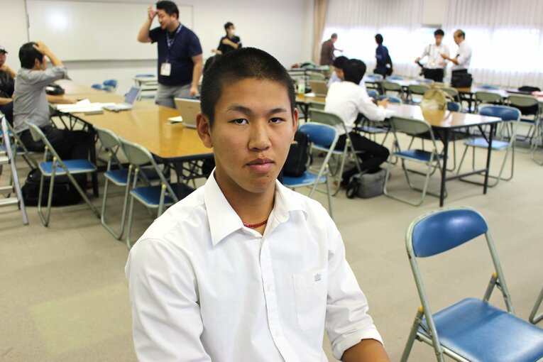 モイセエフの1年後輩で、プロ野球を目指す中西投手