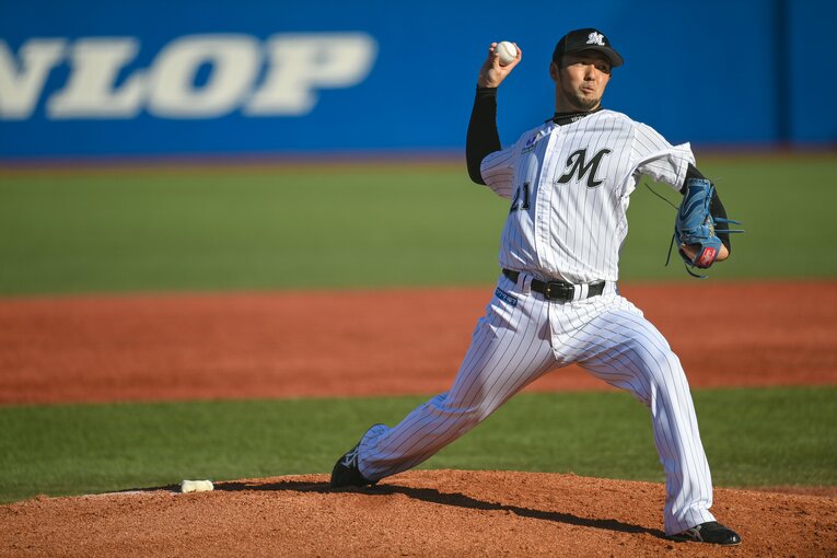 内竜也（元千葉ロッテ）　©BUNGEISHUNJU