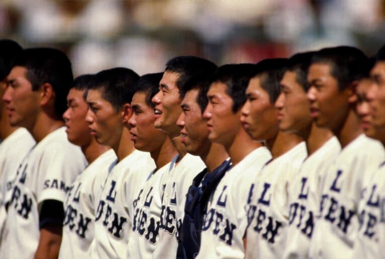 1985年夏の甲子園を制したPL学園。甲子園で春夏7度の優勝を果たし、通算96勝を積み上げた名門だった ©Katsuro Okazawa／AFLO