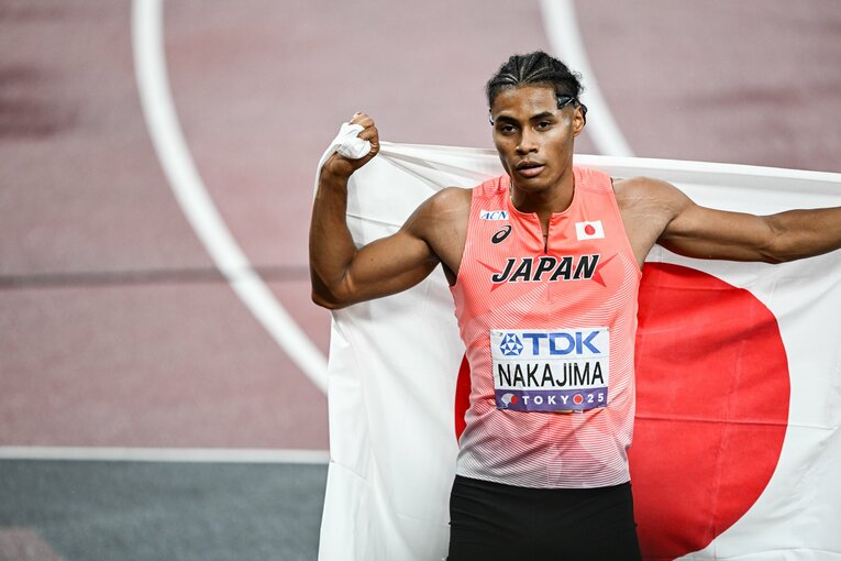 日本人として34年ぶりの決勝進出となった中島　©Nanae Suzuki