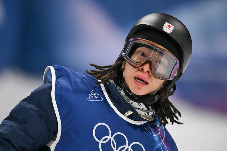 ミラノ五輪男子ハープパイプ決勝【スワイプするとそのほかの写真もご覧になれます】　©Nanae Suzuki／JMPA