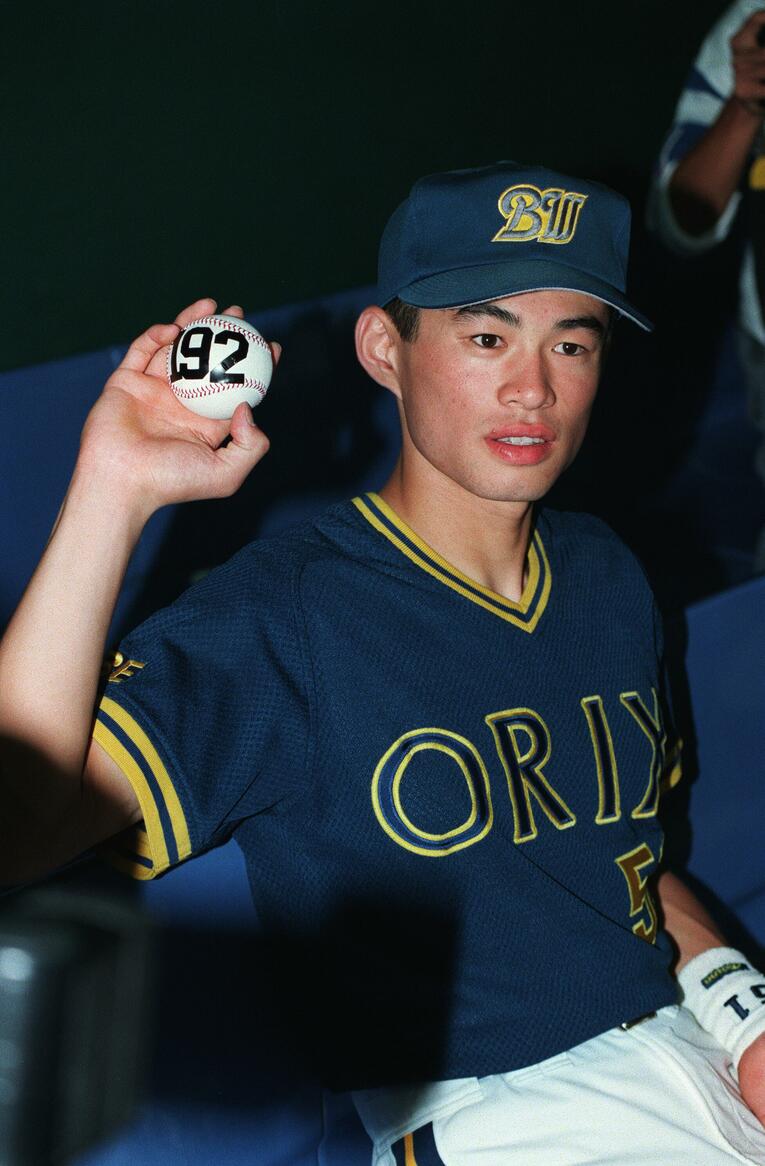 オリックス時代のイチロー　©JIJI PRESS