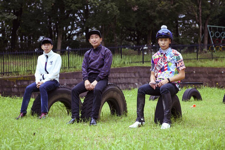 2020年に行われた横山親子の鼎談　©Takuya Sugiyama