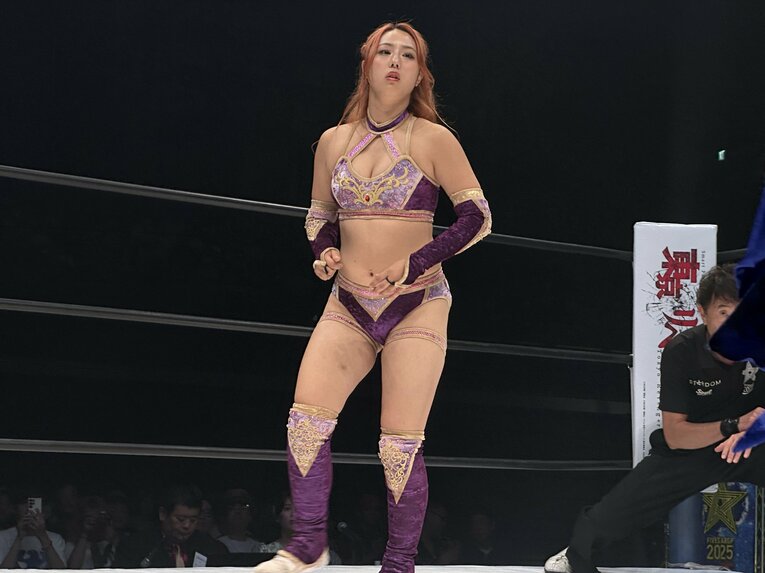 グラビアタレントは引退し、スターダムに入門した姫ゆりあ