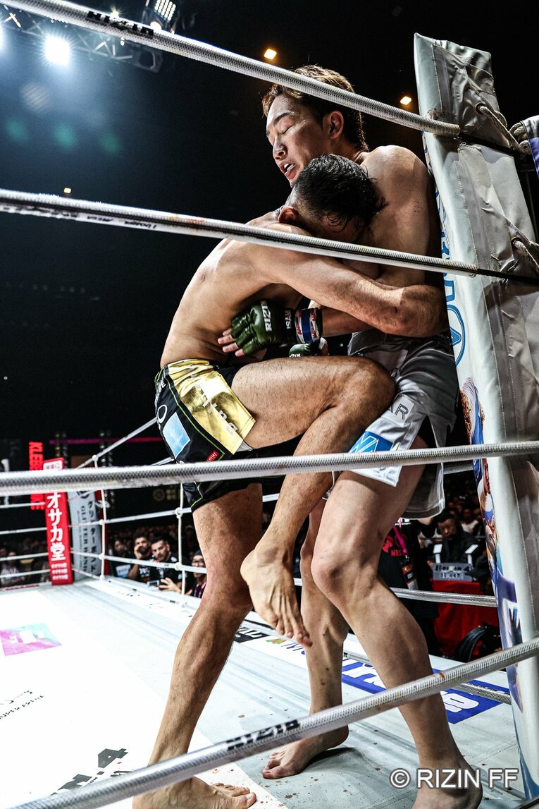 『超RIZIN.4』朝倉未来vs.クレベル・コイケ　©RIZIN FF