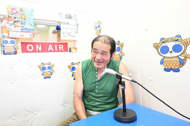 引退から5年、現在は愛知県で生活する中西学さん。体重は現役時代から30キロ落ちた