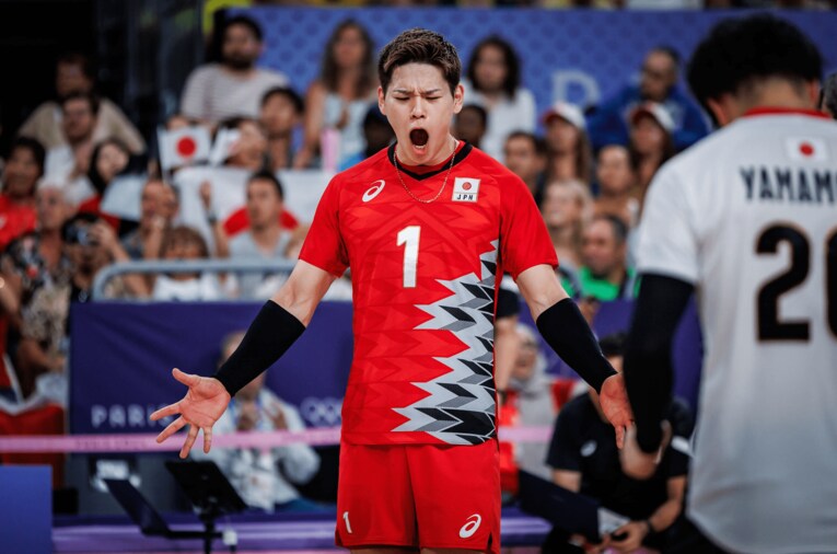 パリ五輪 アルゼンチン戦　©︎Volleyball World